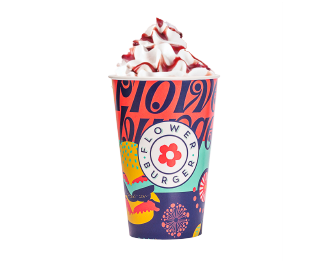 Flower Milkshake Strawberry